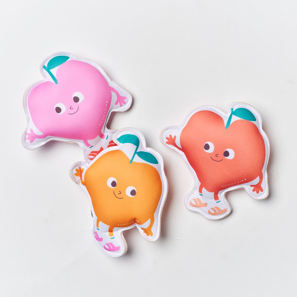 Sunnylife Dive Buddies Poppy the Peach Multi Set of 3