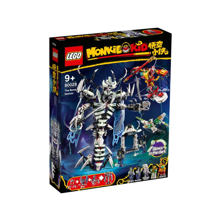 LEGO Monkie Kid Spindrax Minifigure Spider Demon 80018 mk036 Minifig Demons