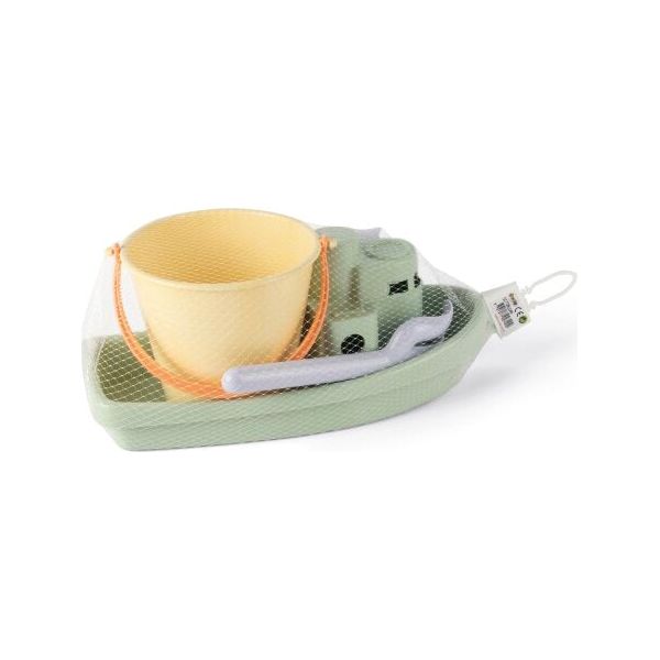 dantoy classic pastel boat and bucket set
