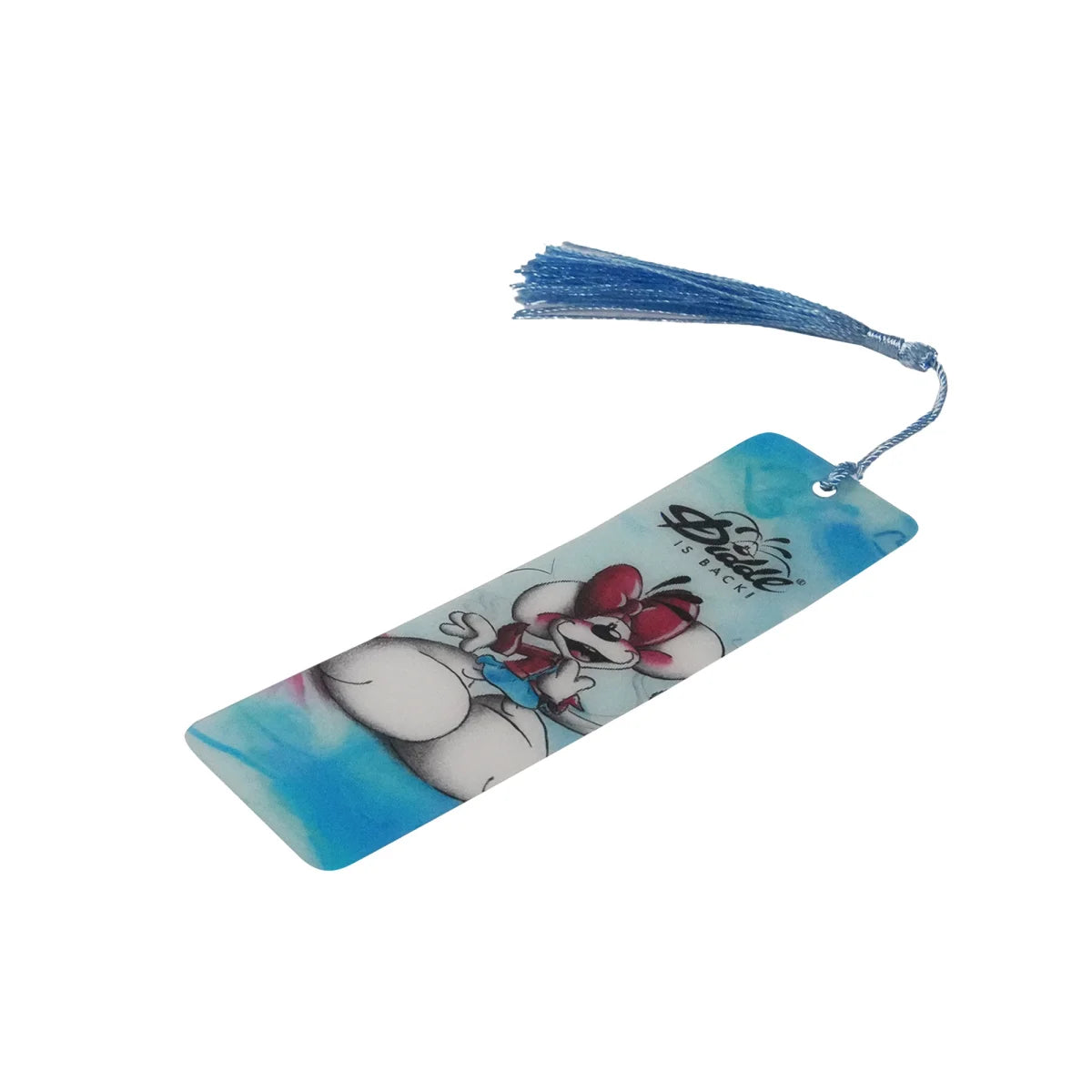Diddl 3D-Optik-Lesezeichen Blau Diddlina