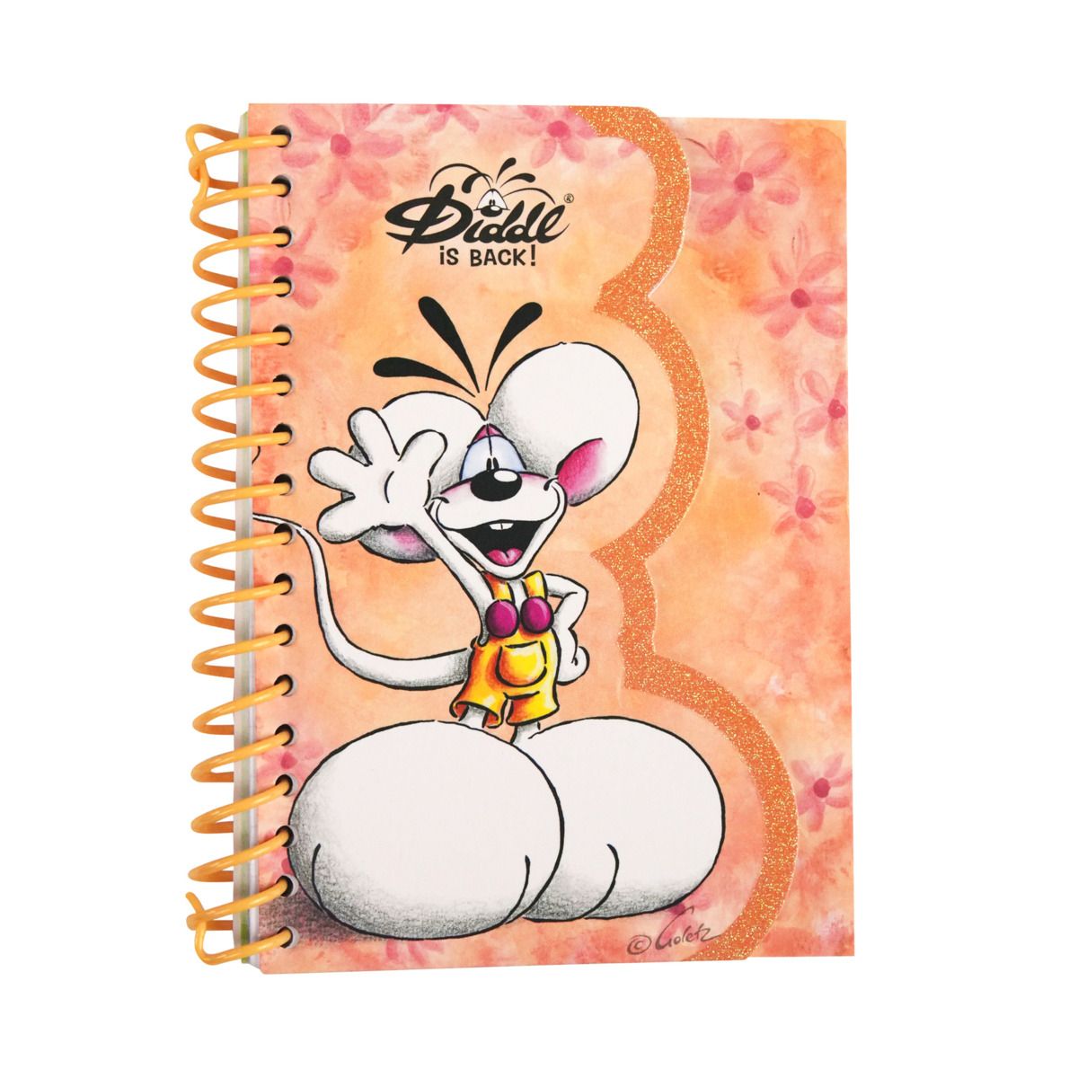 Diddl Notizbuch A6 orange