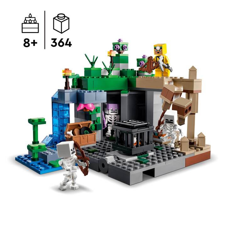 LEGO Minecraft Das Skelettverlies 21189