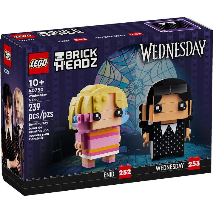 LEGO® BrickHeadz™ Figuren von Wednesday und Enid 40750