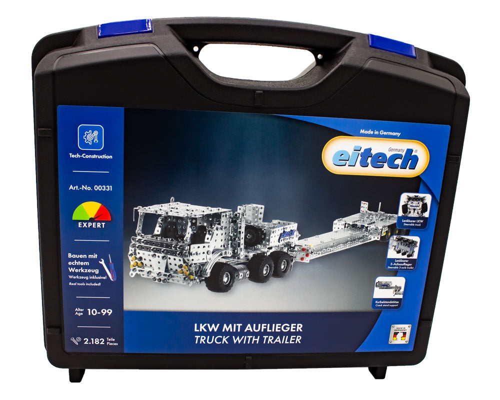 eitech LKW mit Tieflader
