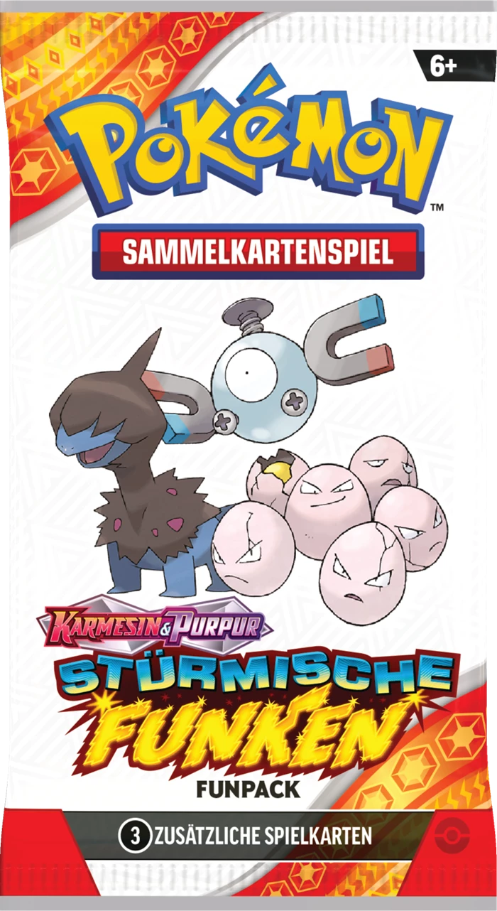 Pokémon SV08 Stürmische Funken Booster 10k