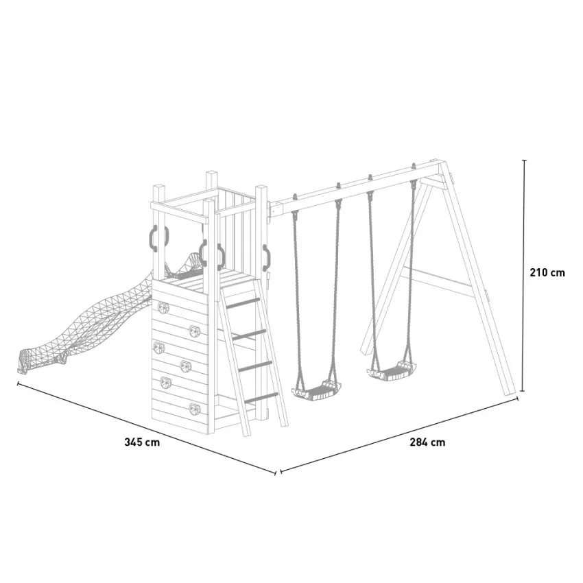 Fungoo FUNNY3 Double Swing KDI slide GREEN