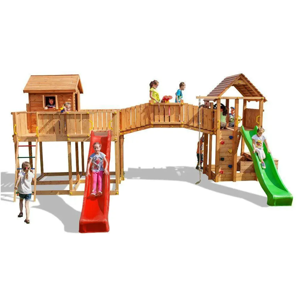 MAXI SET Fungoo JOYFUL CASTEL  slide RED,GREEN