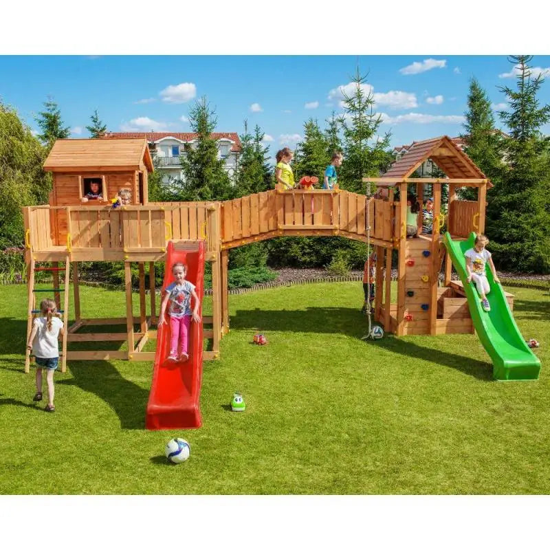 MAXI SET Fungoo JOYFUL CASTEL  slide RED,GREEN