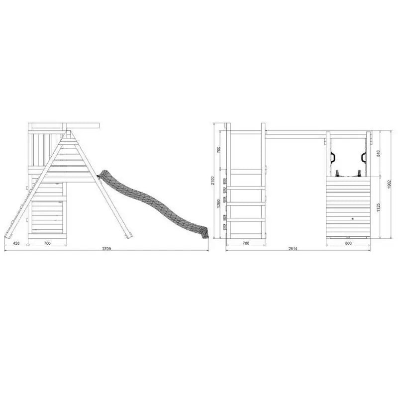 Fungoo Climber KDI slide GREEN