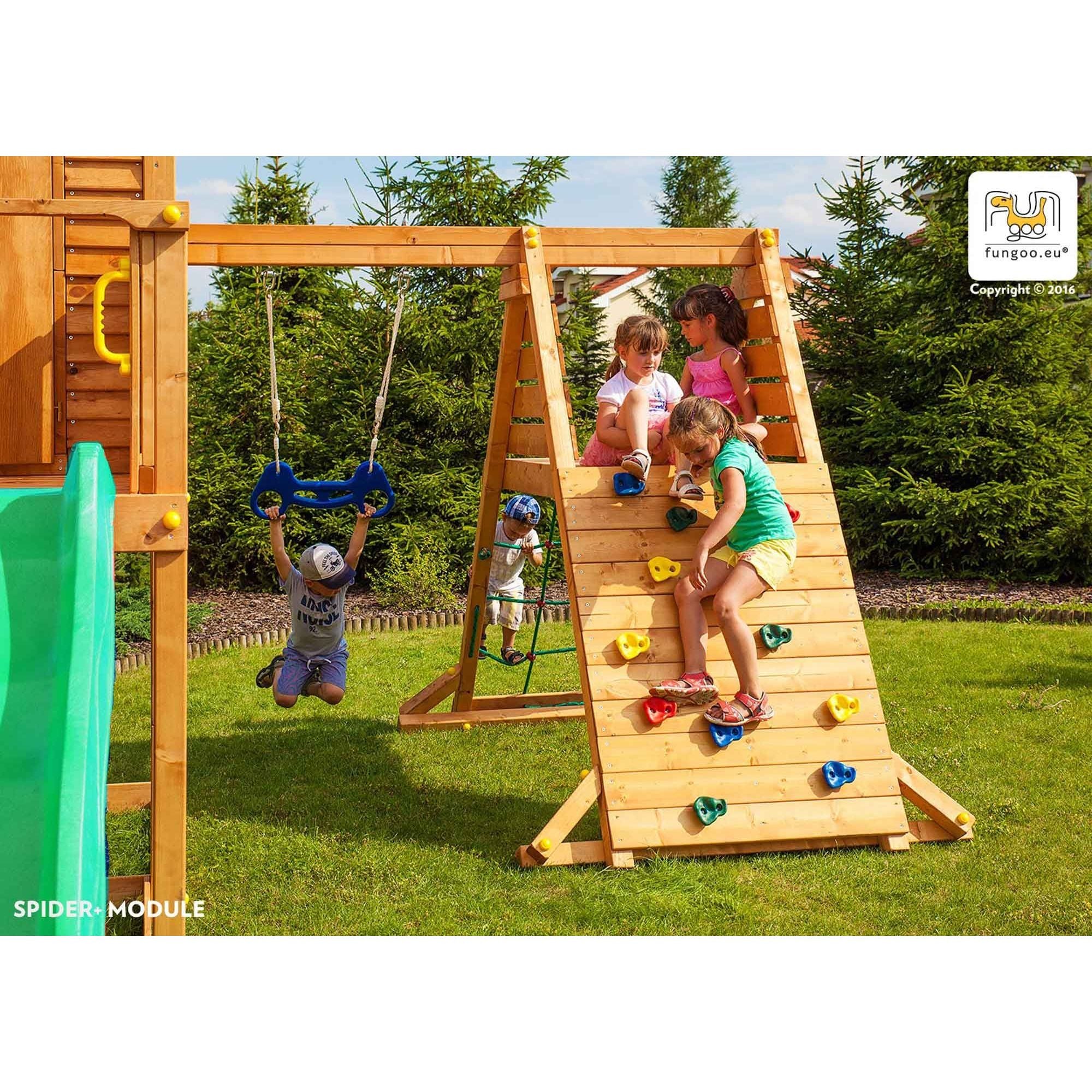 MAXI SET Fungoo SPIDER LAND slide RED,GREEN