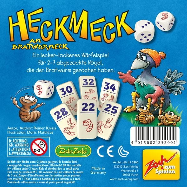 Zoch Heckmeck am Bratwurmeck