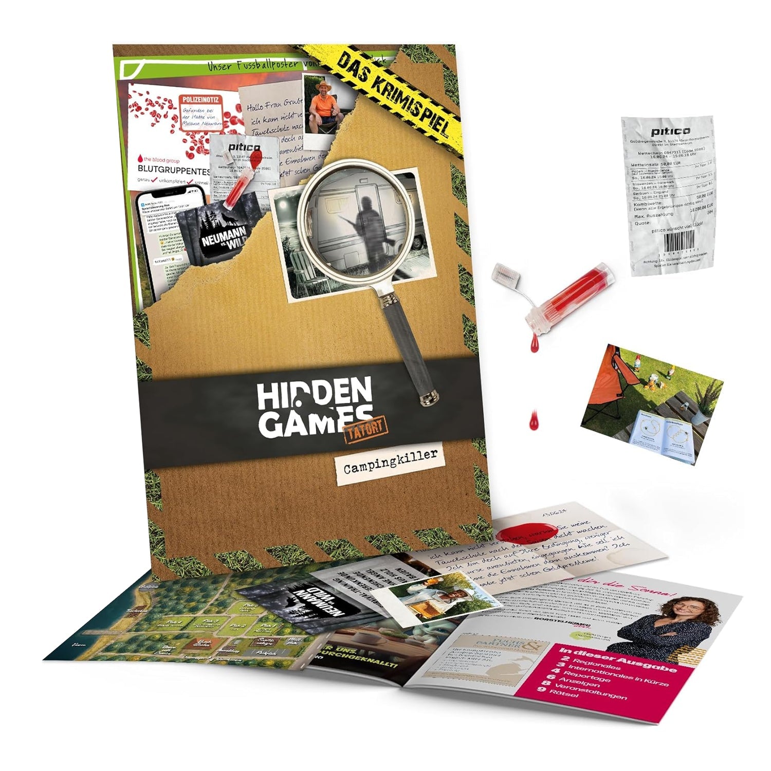 Hidden Games Campingkiller – Krimispiel