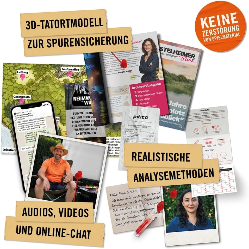 Hidden Games Campingkiller – Krimispiel