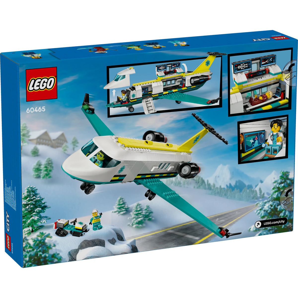 LEGO City Notfallrettungsflugzeug 60465