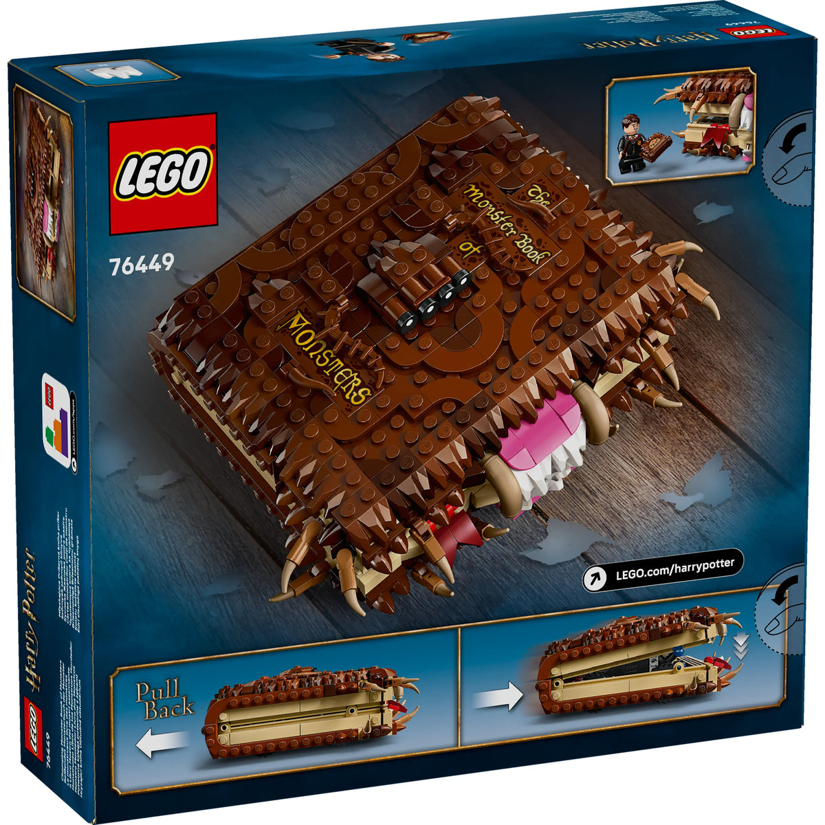 LEGO Harry Potter TM Beißendes Monsterbuch der Monster 76449