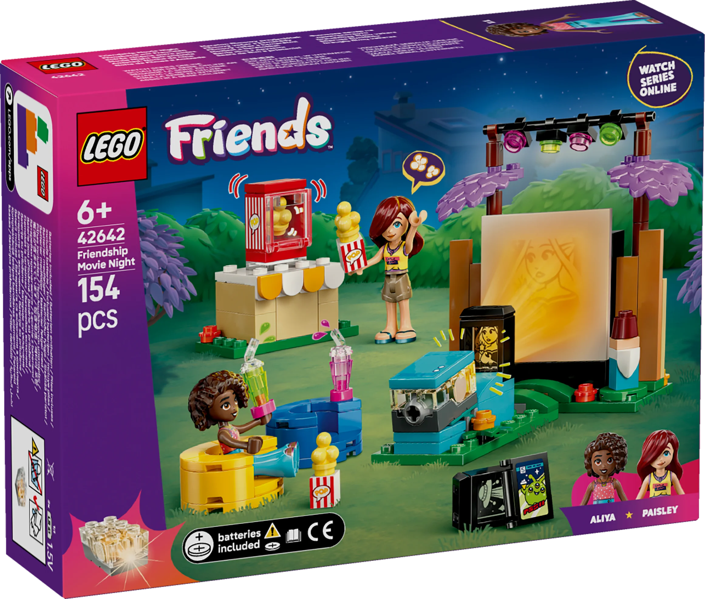 LEGO Friends Filmabend mit Freunden 42642