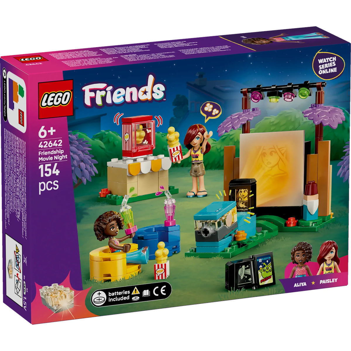 LEGO Friends Filmabend mit Freunden 42642