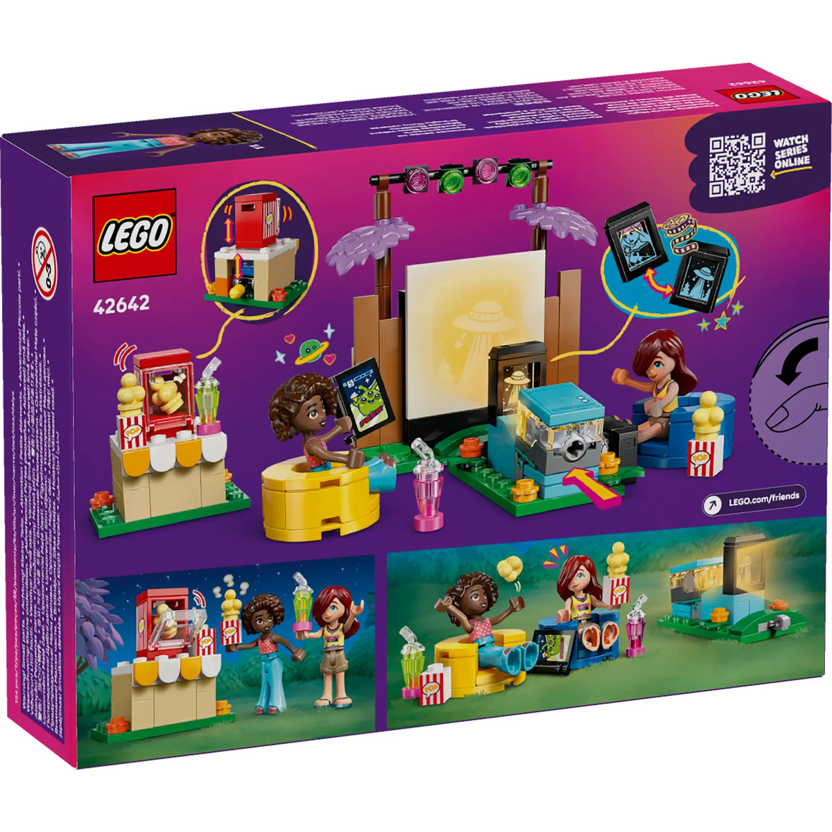 LEGO Friends Filmabend mit Freunden 42642