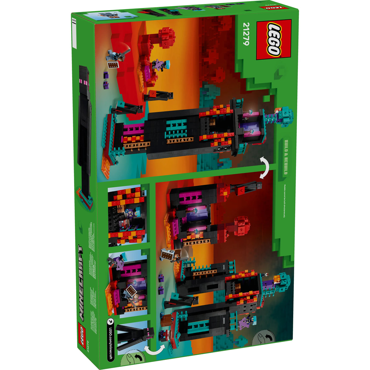 LEGO Minecraft Der Enderman-Turm 21279