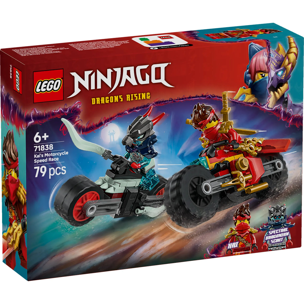 LEGO Ninjago Kais Motorradrennen 71838