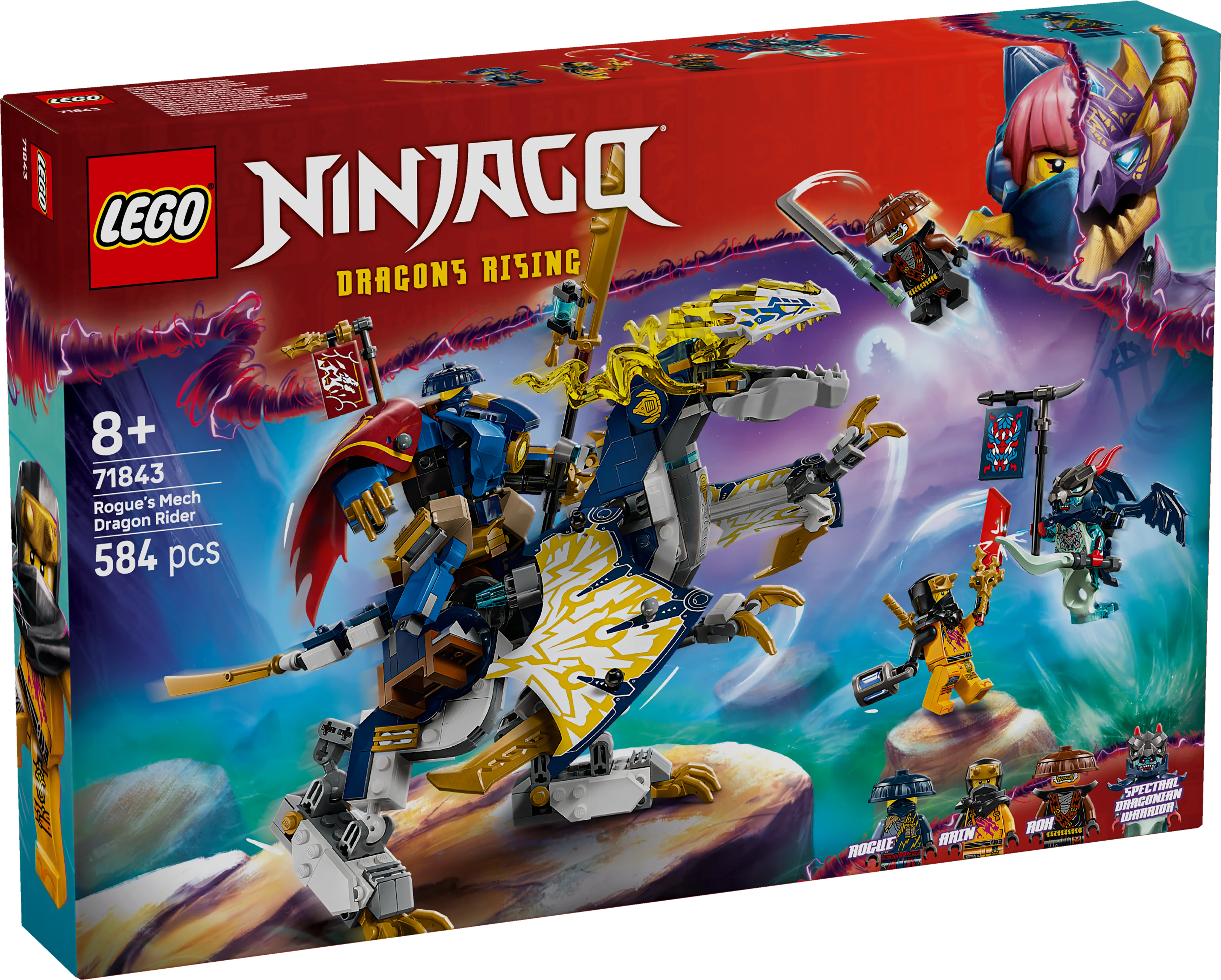 LEGO Ninjago Rogues Mech-Drachenreiter 71843