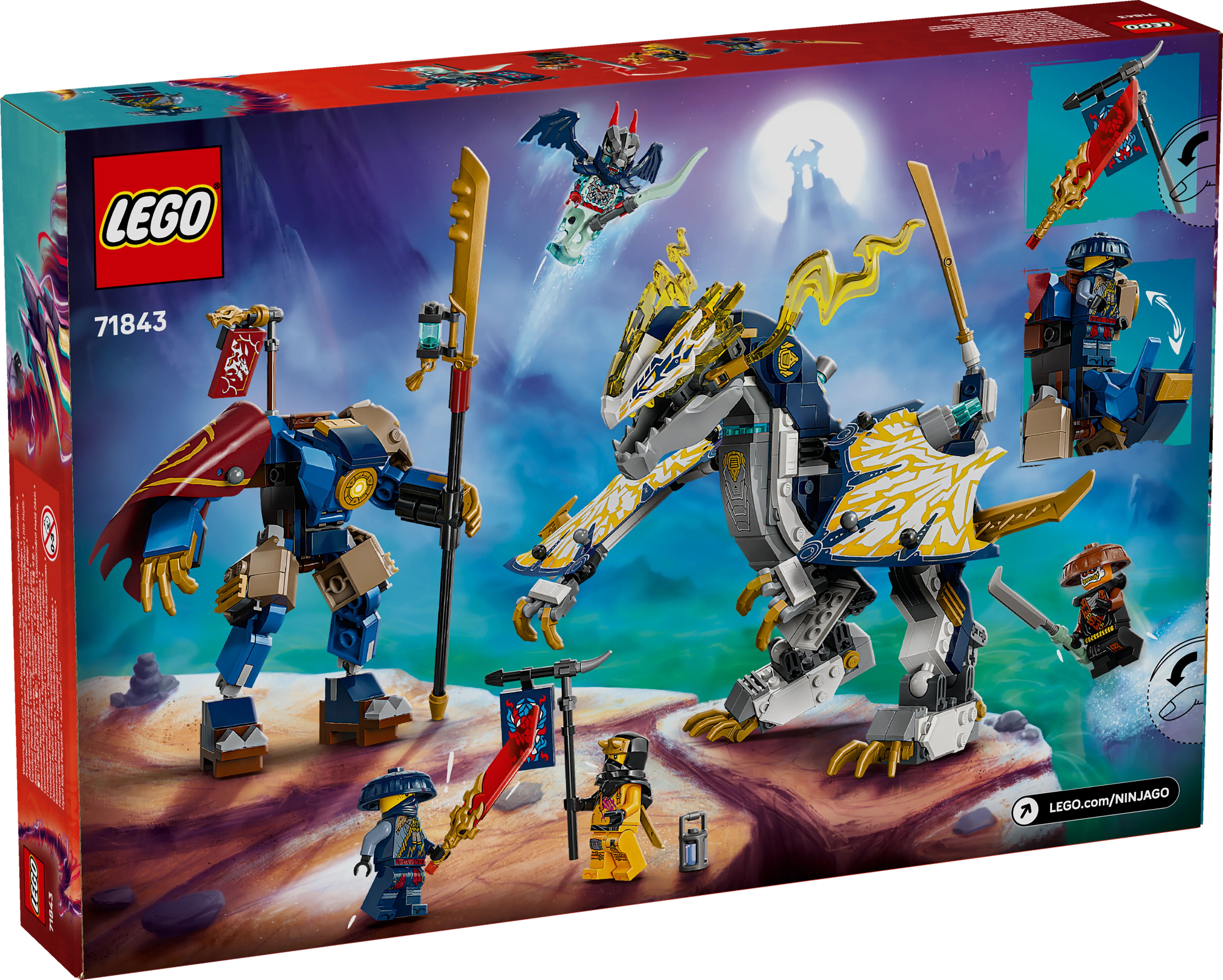 LEGO Ninjago Rogues Mech-Drachenreiter 71843