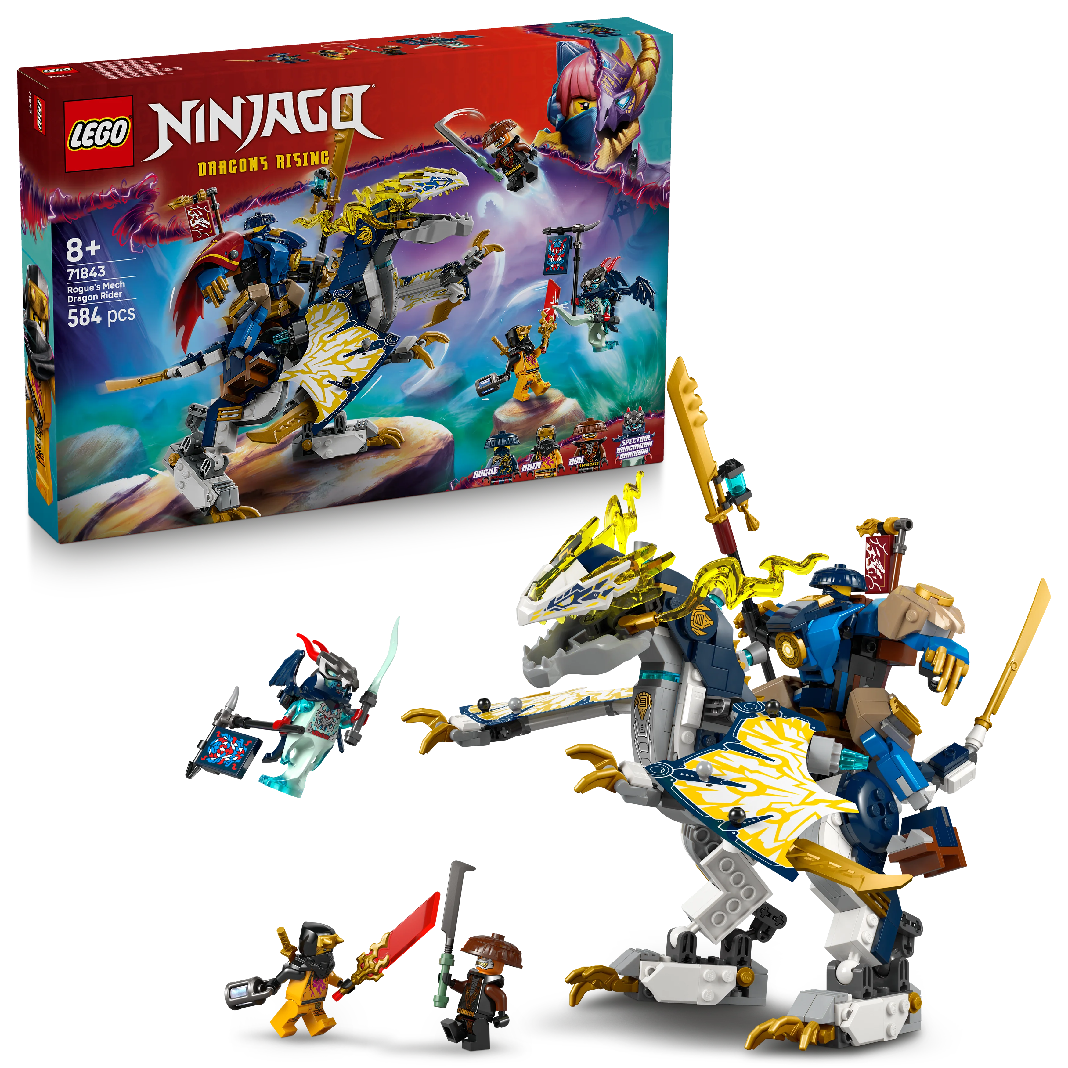 LEGO Ninjago Rogues Mech-Drachenreiter 71843