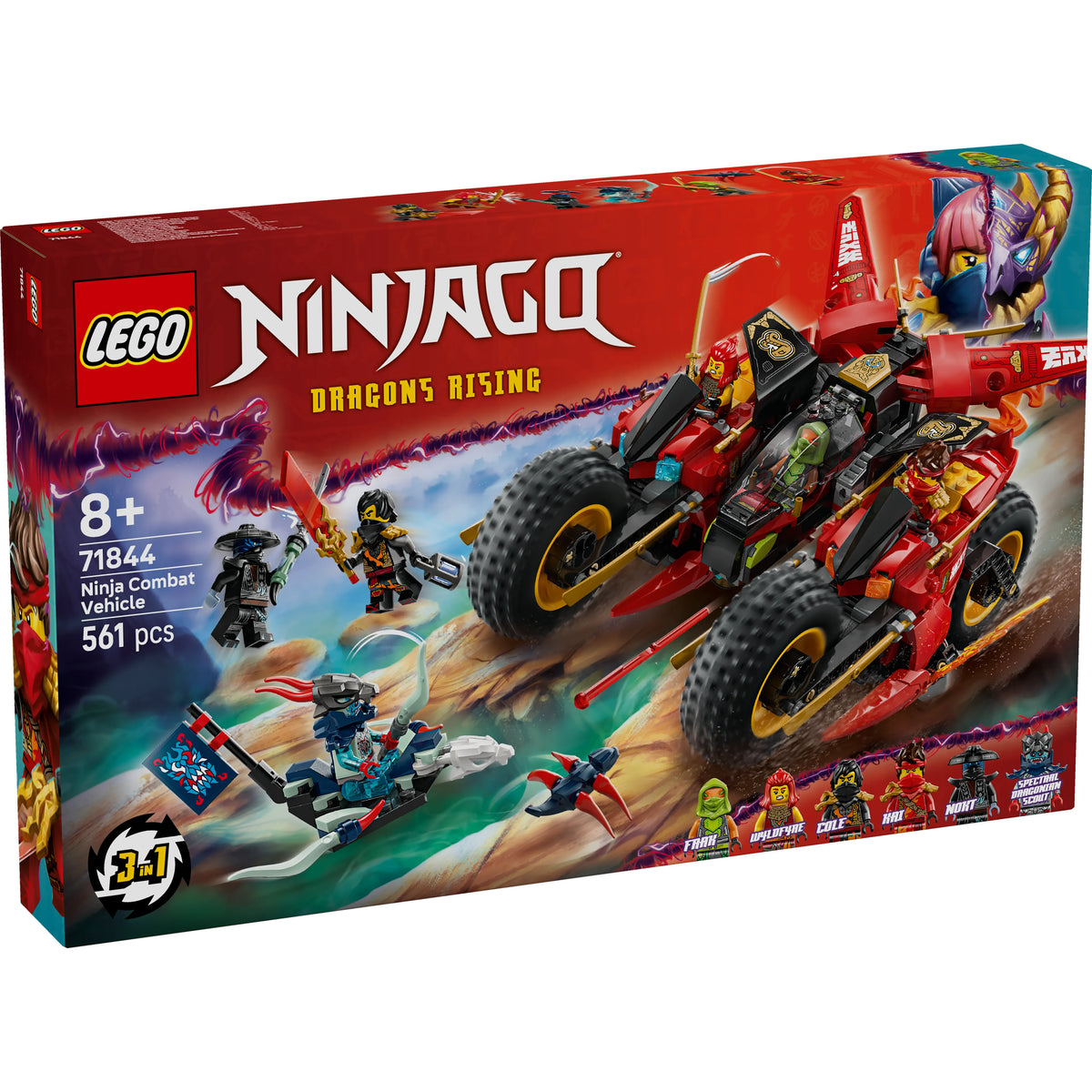 LEGO Ninjago Ninja-Actionflitzer 71844