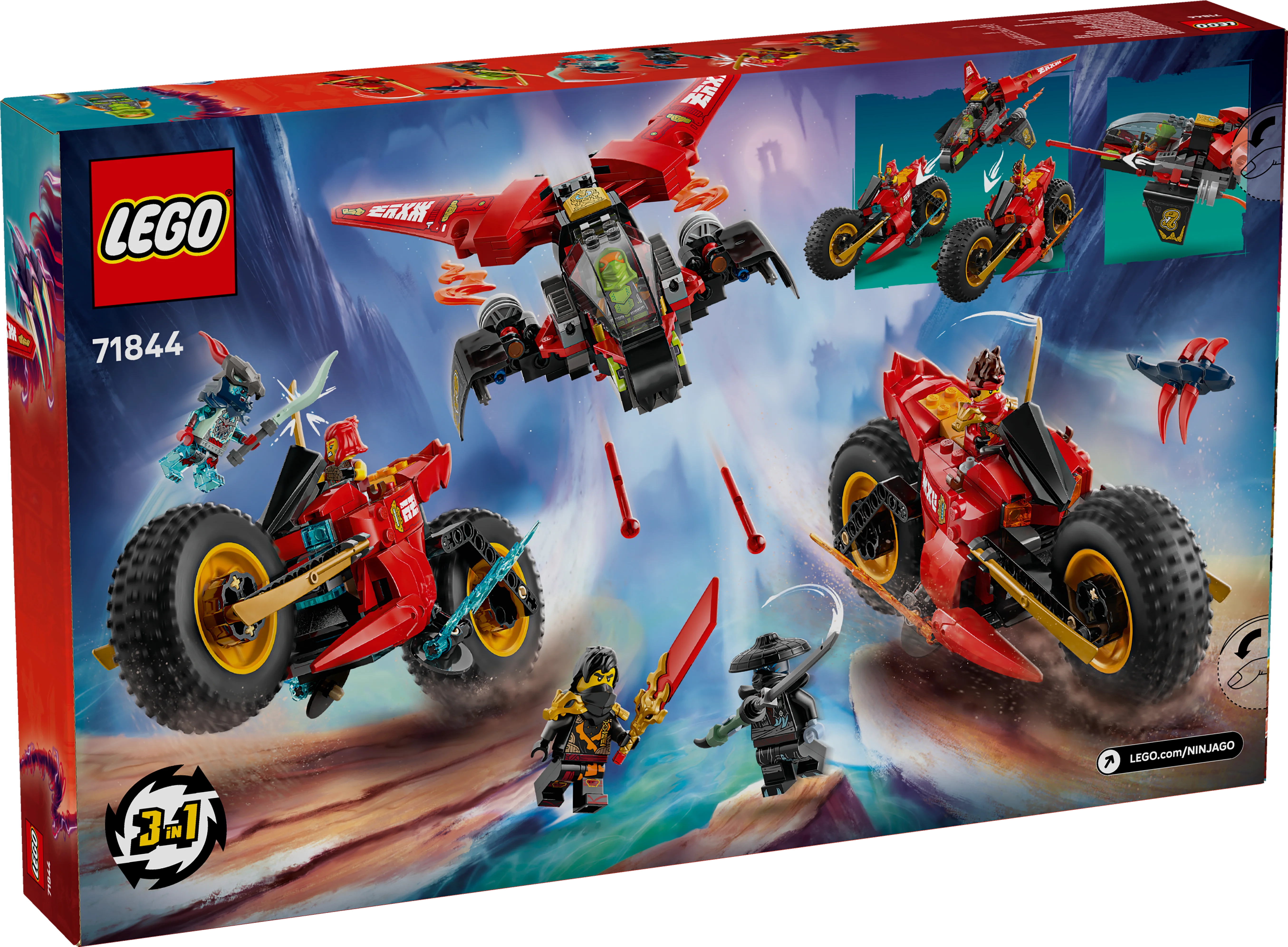 LEGO Ninjago Ninja-Actionflitzer 71844