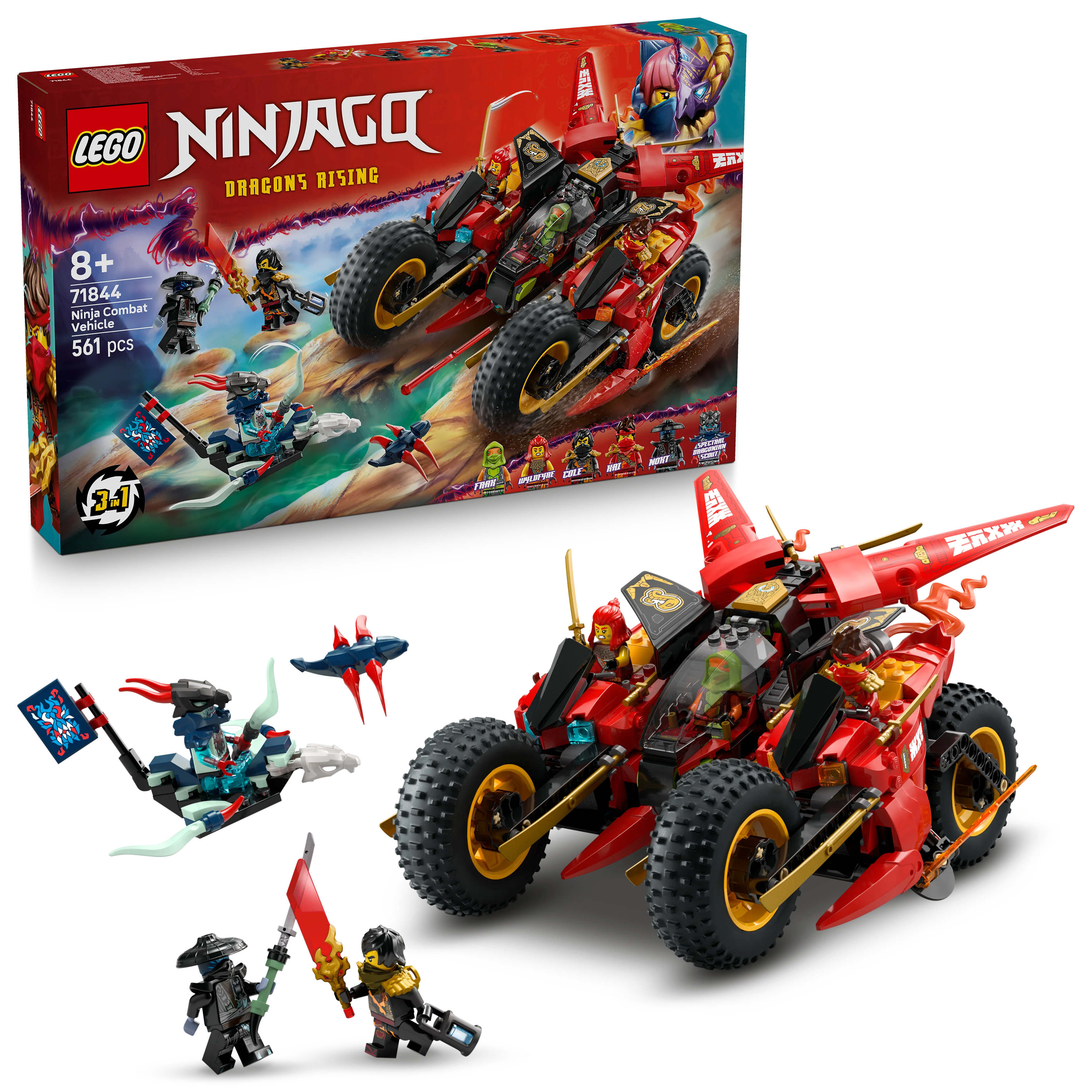 LEGO Ninjago Ninja-Actionflitzer 71844