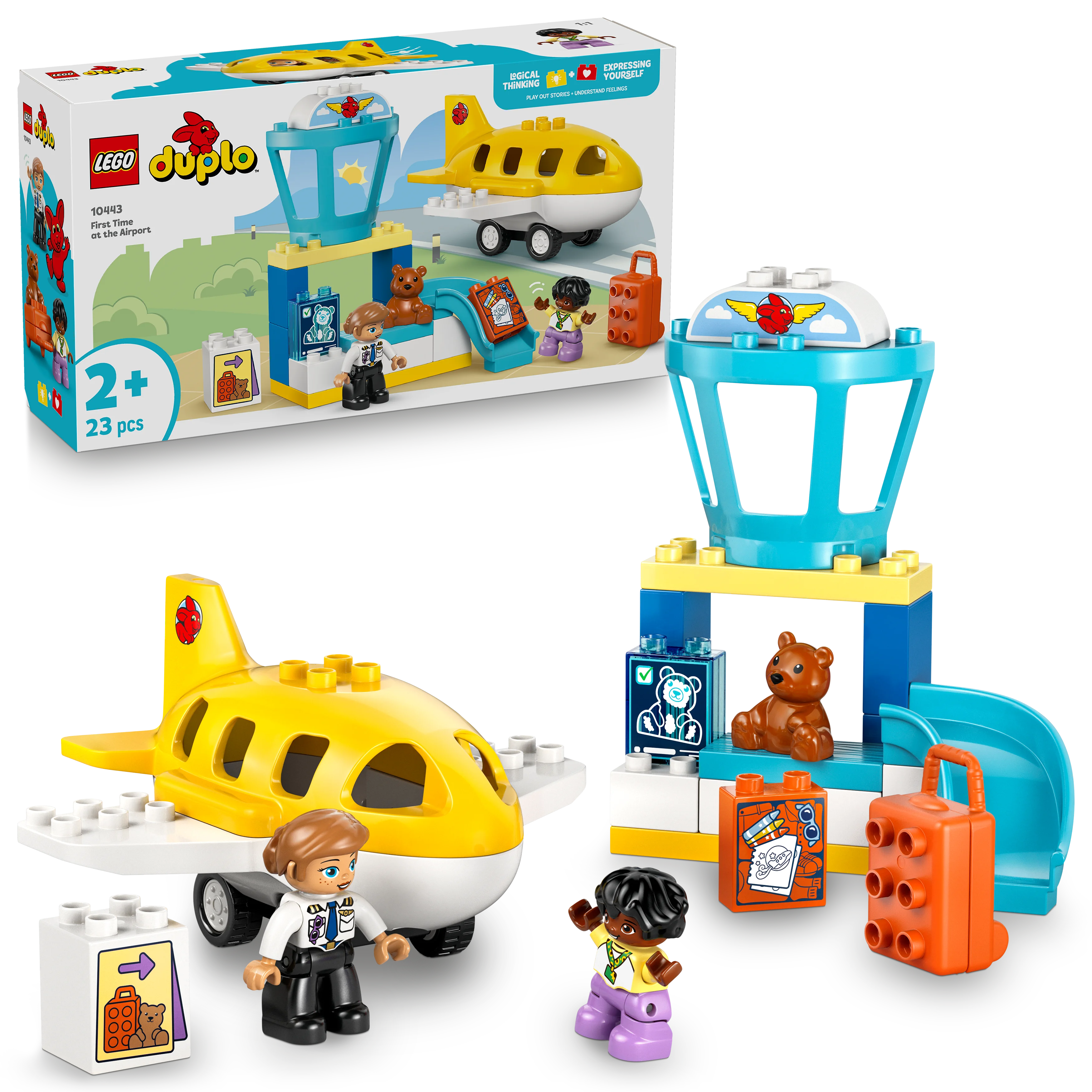 LEGO DUPLO Town Erster Besuch im Flughafen 10443