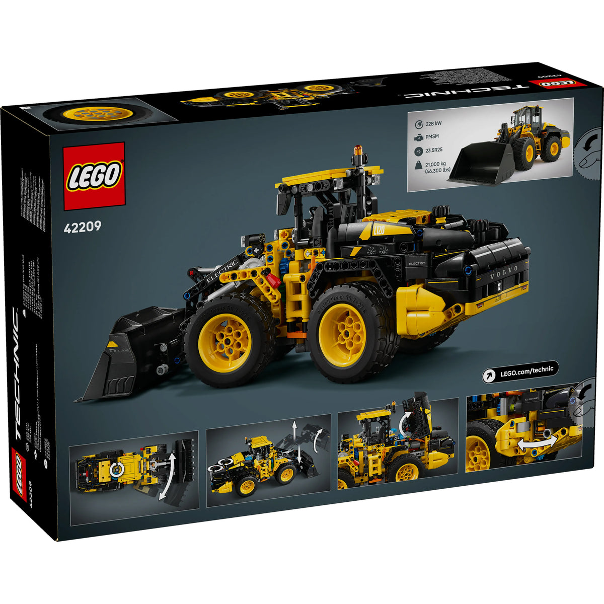 LEGO Technic Volvo L120 Electric Radlader 42209