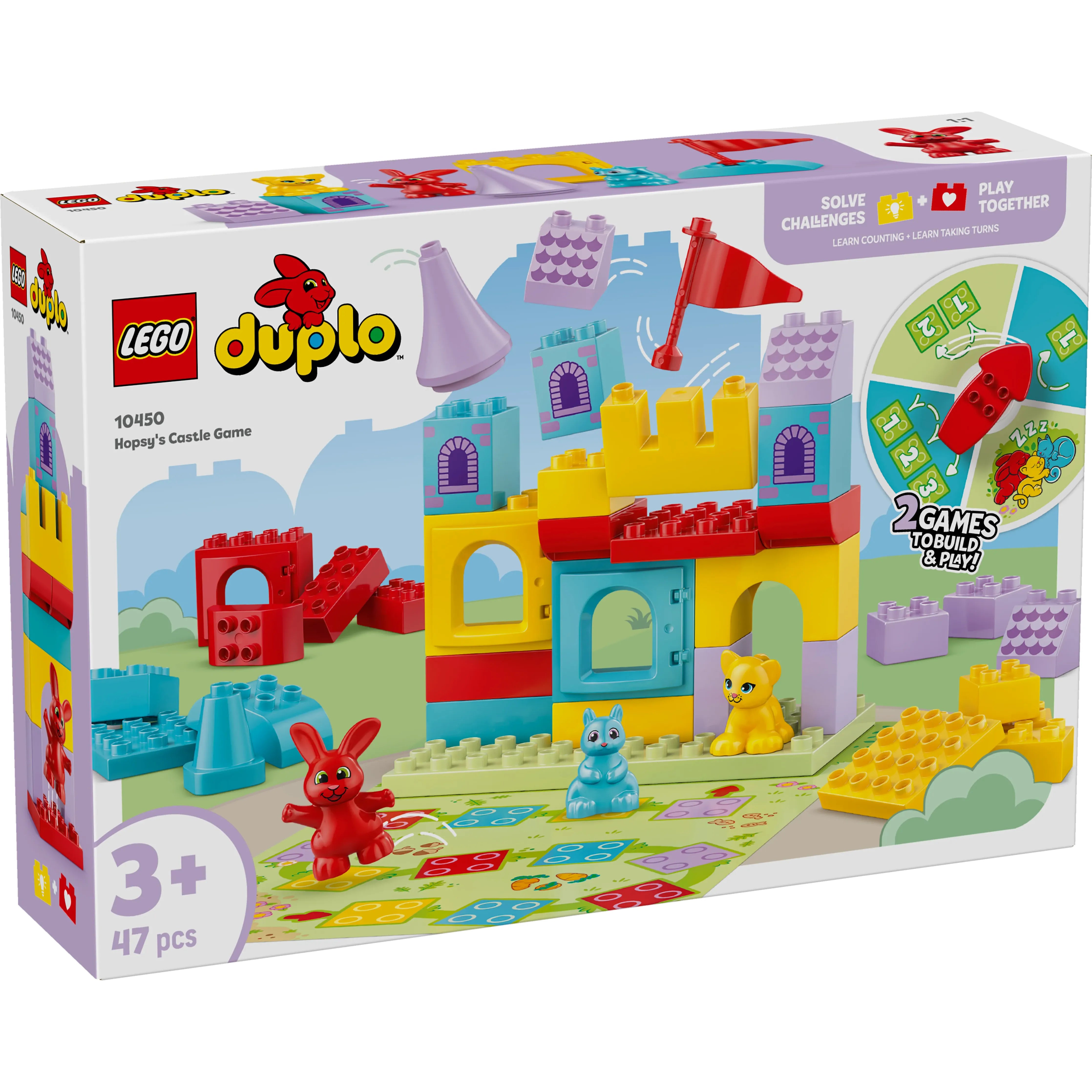LEGO DUPLO Town Hopsys Burgspiel 10450