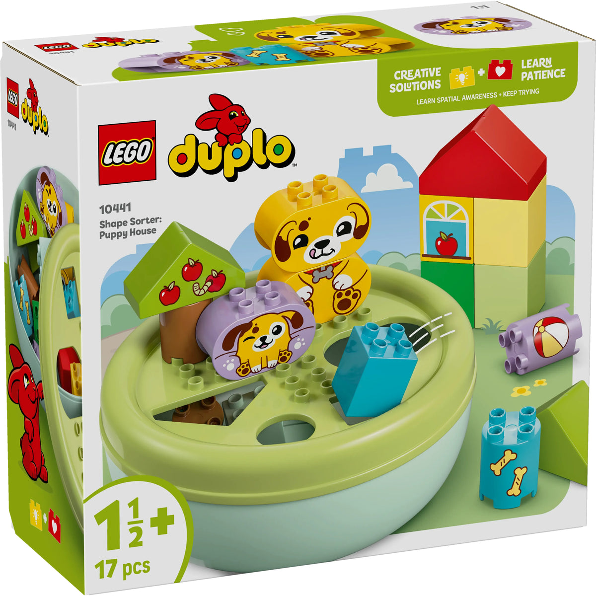 LEGO DUPLO My First Formsortierer: Welpenhaus 10441