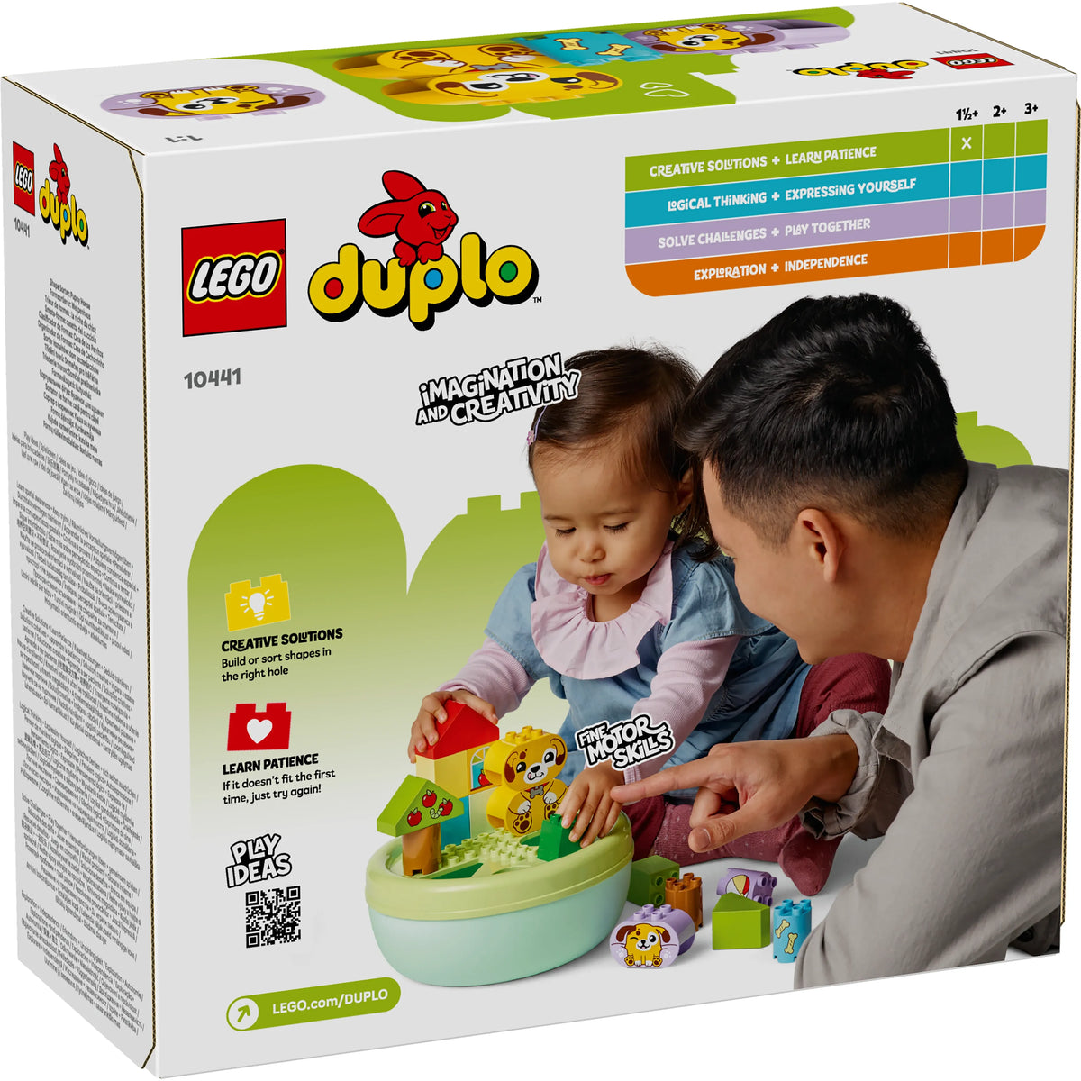 LEGO DUPLO My First Formsortierer: Welpenhaus 10441