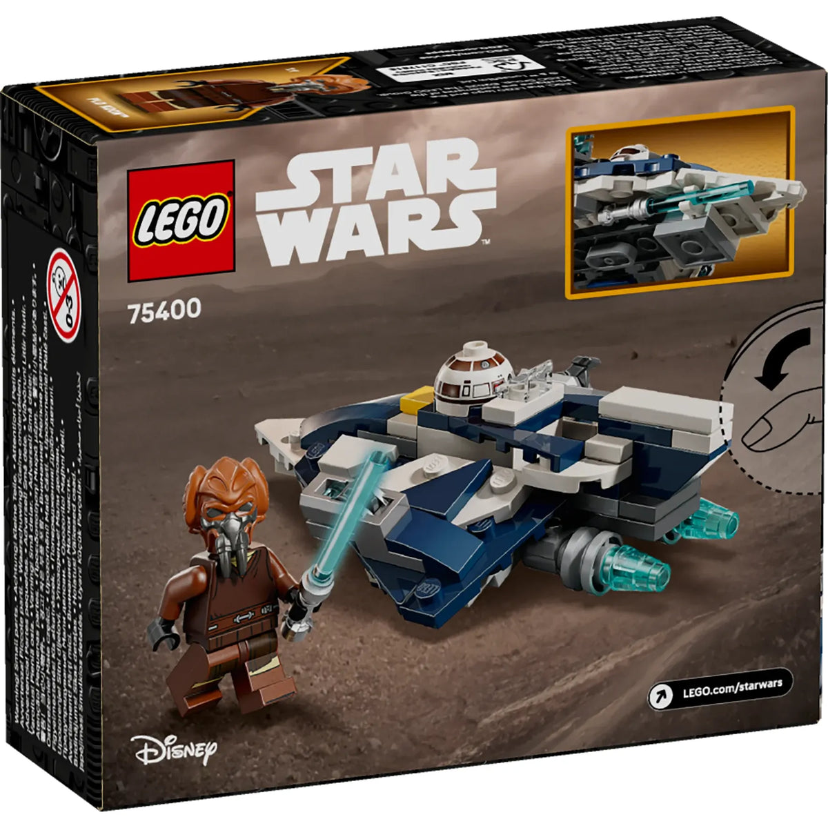 LEGO Star Wars TM Plo Koons Jedi Starfighter™ Microfighter 75400