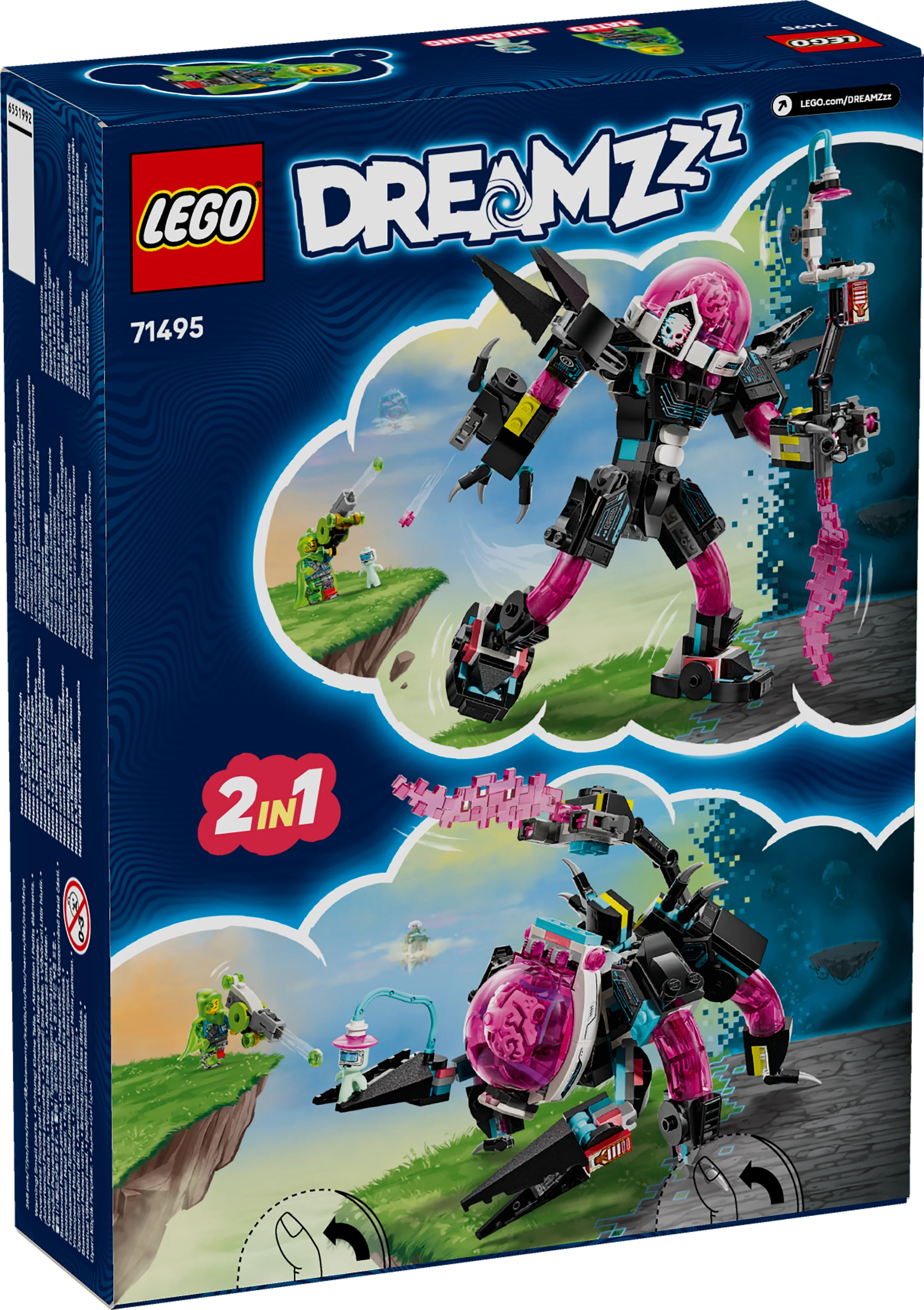 LEGO DREAMZzz Mateo vs. Cyberhirn-Mech 71495