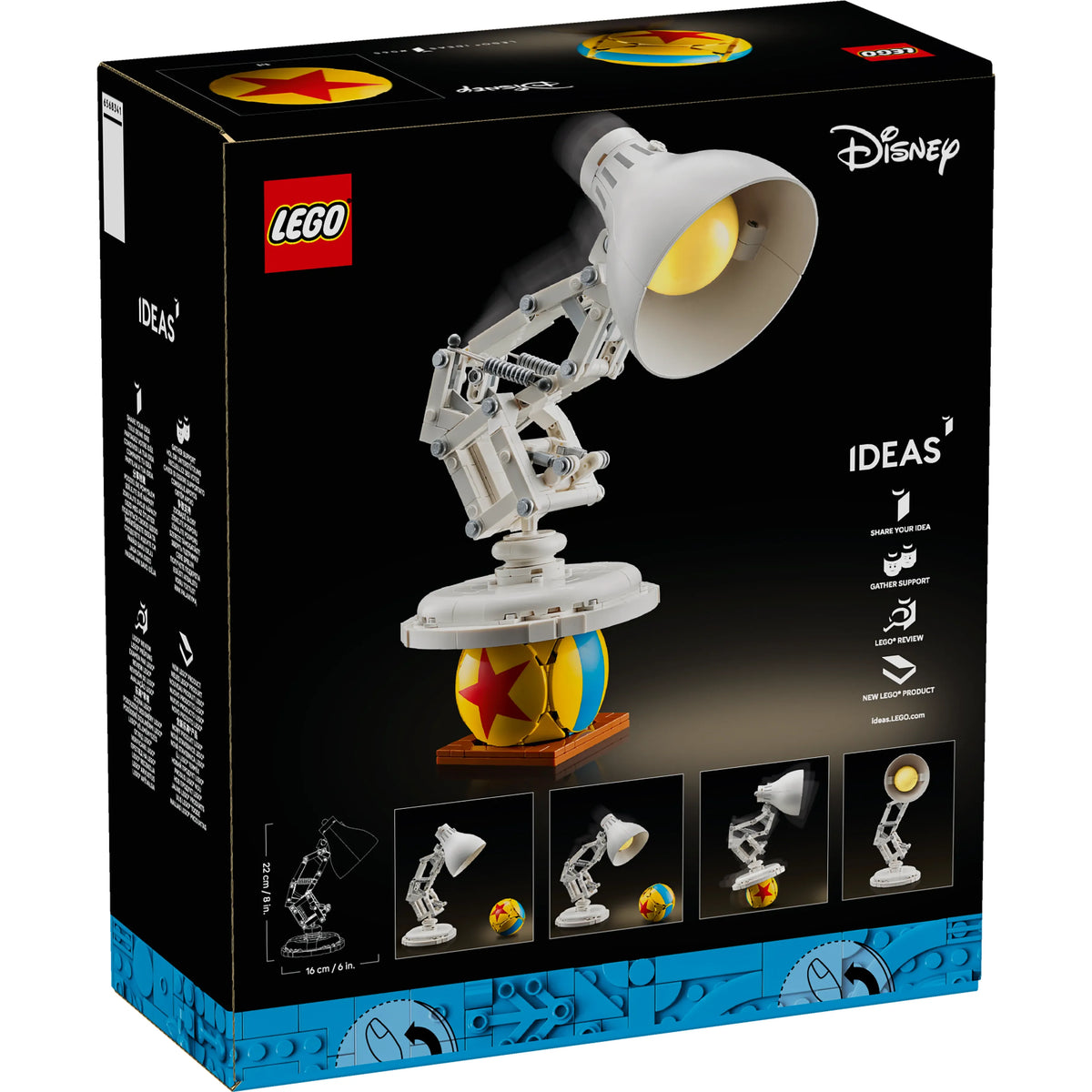 LEGO Ideas Disney Pixar Luxo Jr. 21357