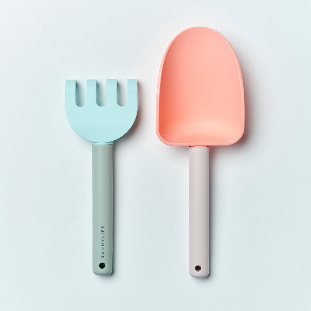 Sunnylife Sandschaufel & Rechen Apple Sorbet Multi