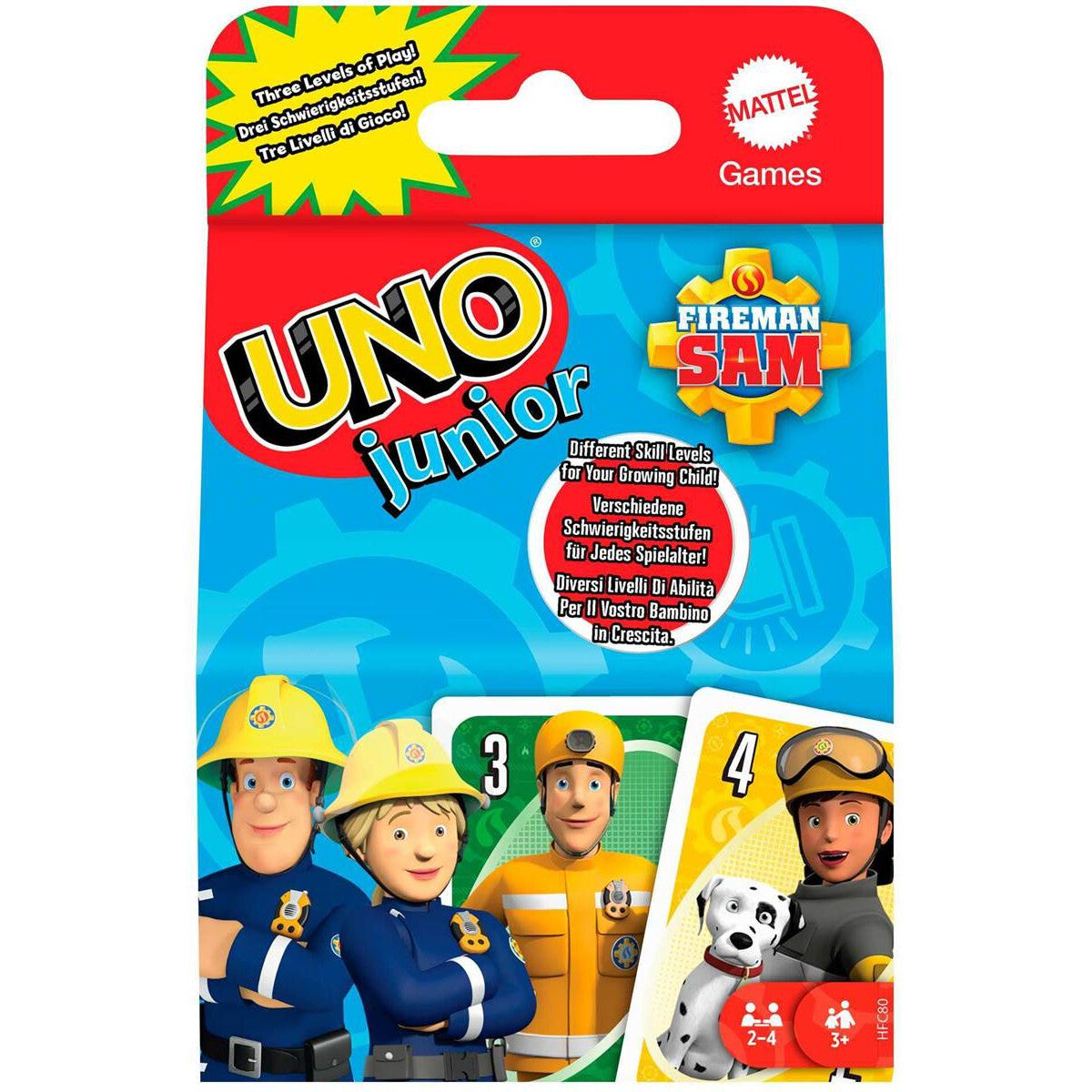 UNO Junior Feuerwehrmann Sam