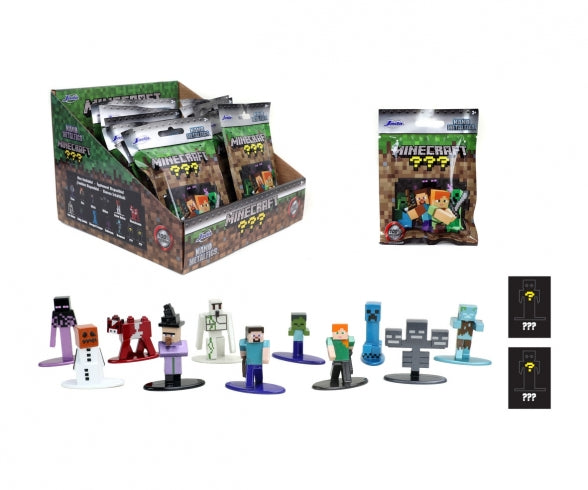 Jada Minecraft Blind Pack Nanofigs 13-sort.