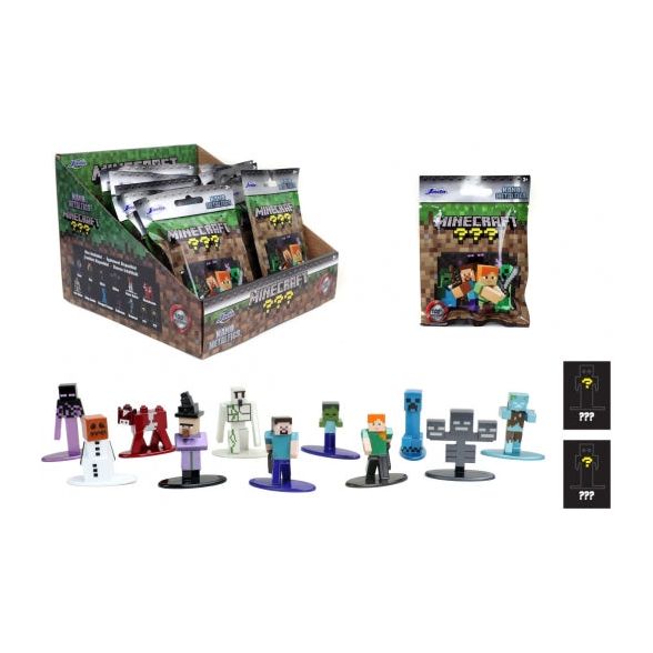 Jada Minecraft Blind Pack Nanofigs 13-sort.