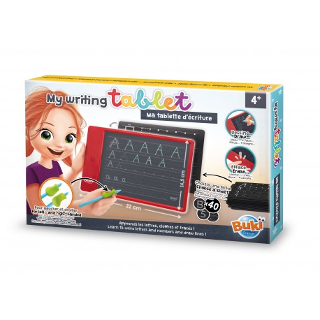 BUKI MA TABLETTE D'ECRITURE JUNIOR (FR-DE-IT-ES-NL-EN)