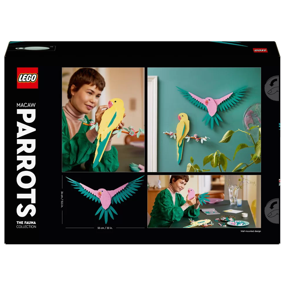 LEGO ART Die Fauna Kollektion- Aras 31211