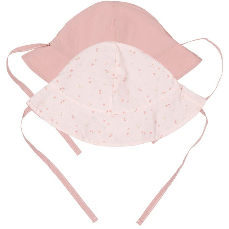 Little Dutch Wendebarer Hut Pink Flowers / Vintage Pink - size 1