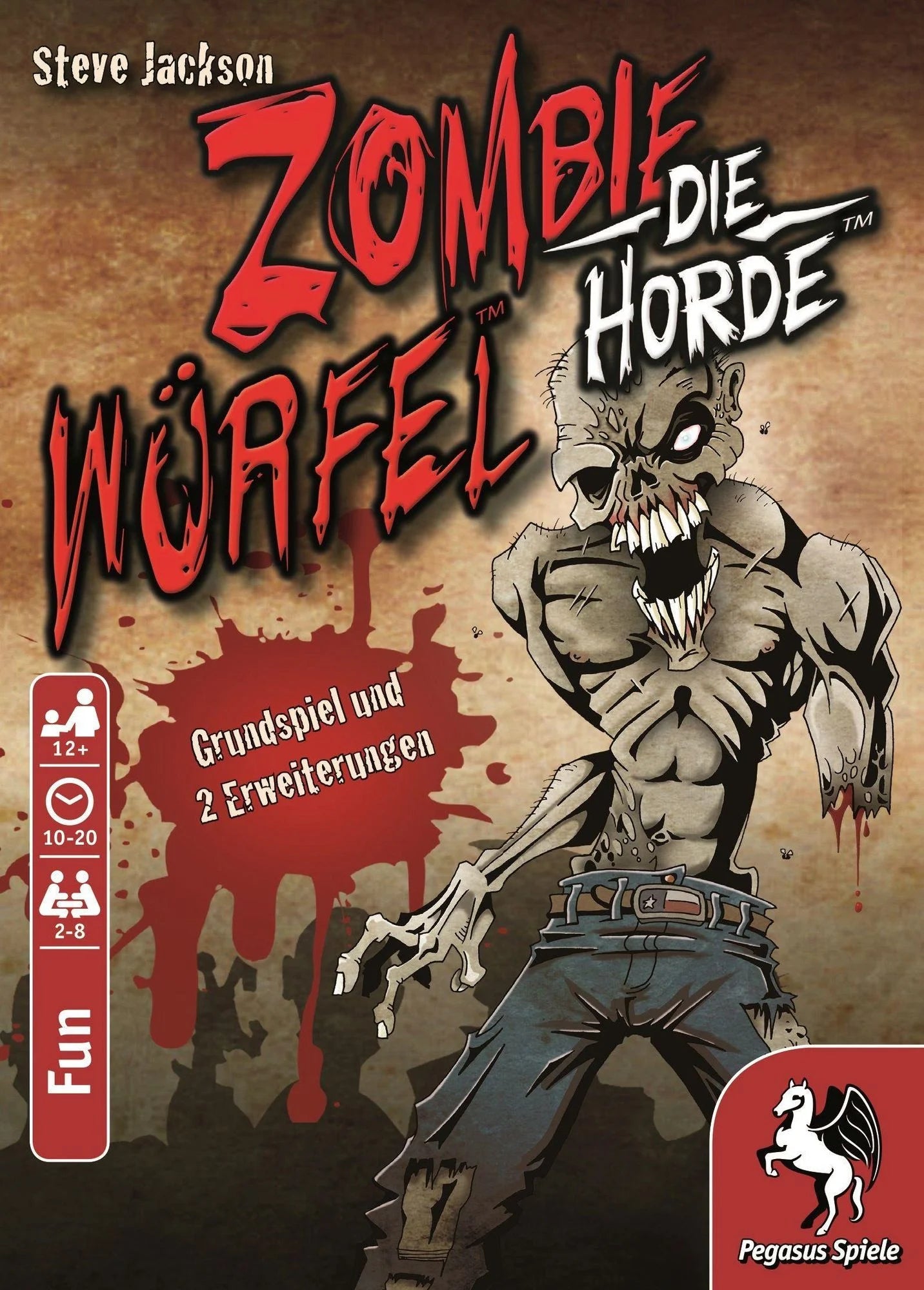 Pegasus Zombie Würfel - Die Horde