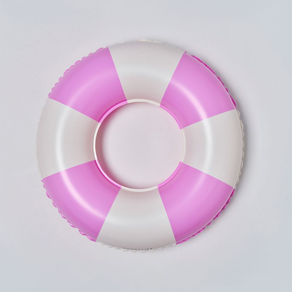 Sunnylife Mini-Poolring Pool Party Magenta Stripe