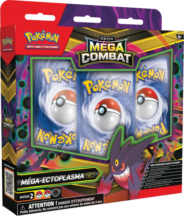 P-FR Méga Battle Deck Ectoplasma ex/Diancie ex