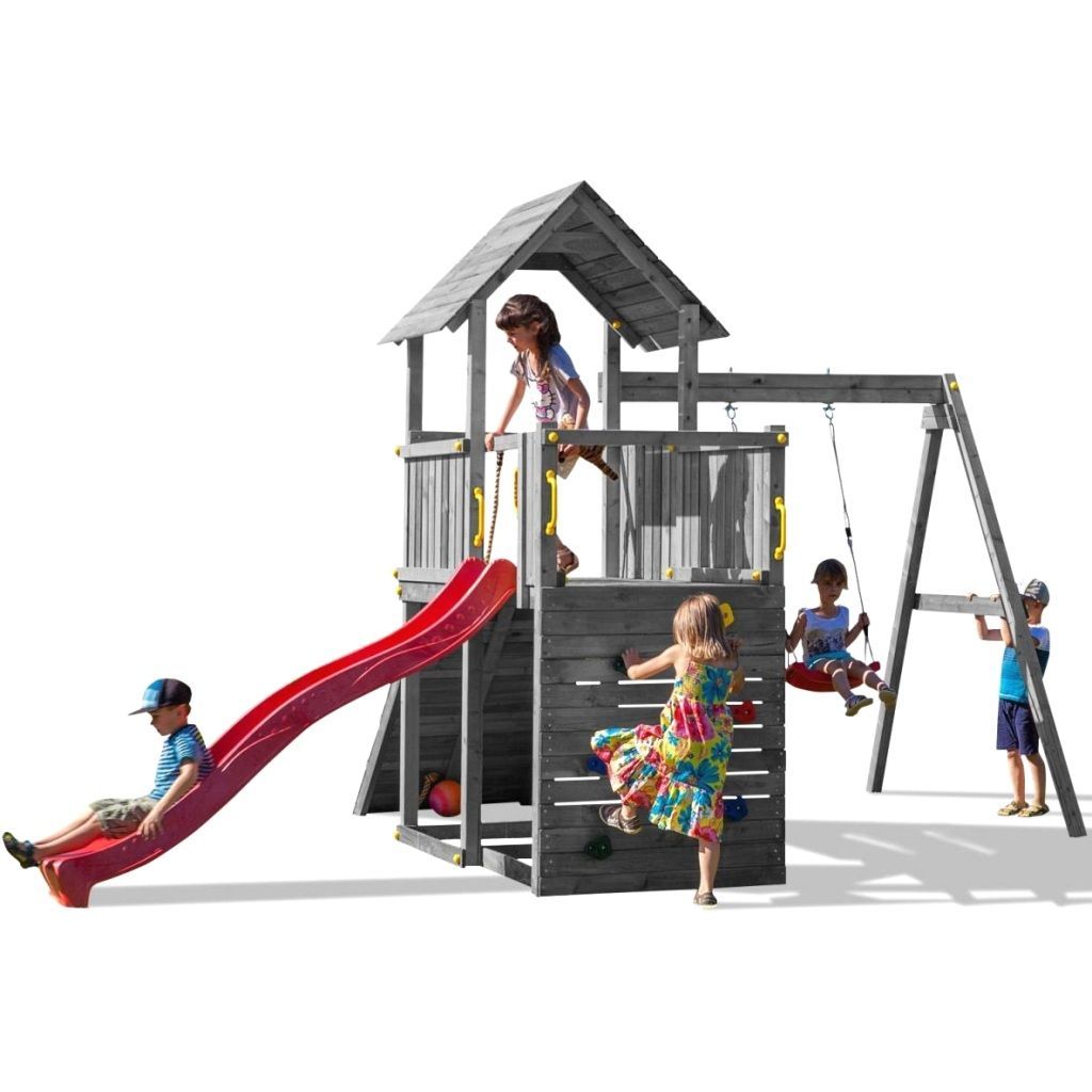 Fungoo CAROL 3 GREY slide RED