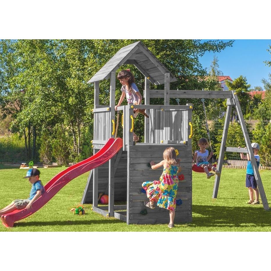 Fungoo CAROL 3 GREY slide RED